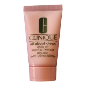 Clinique Rinse Off Foaming Cleanser Face Wash - 1 OZ TRAVEL!